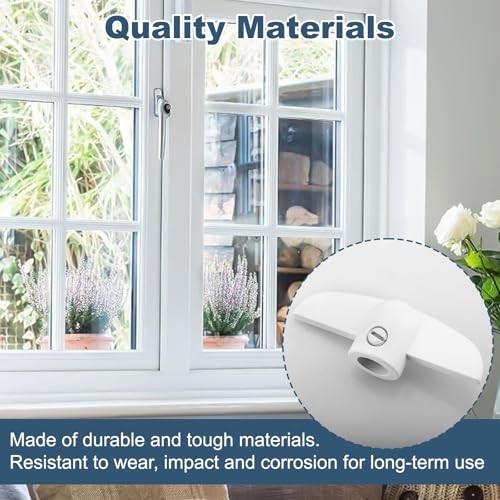 Casement Window Operator Handle H 3715,3/8" Window Crank Handle Withe