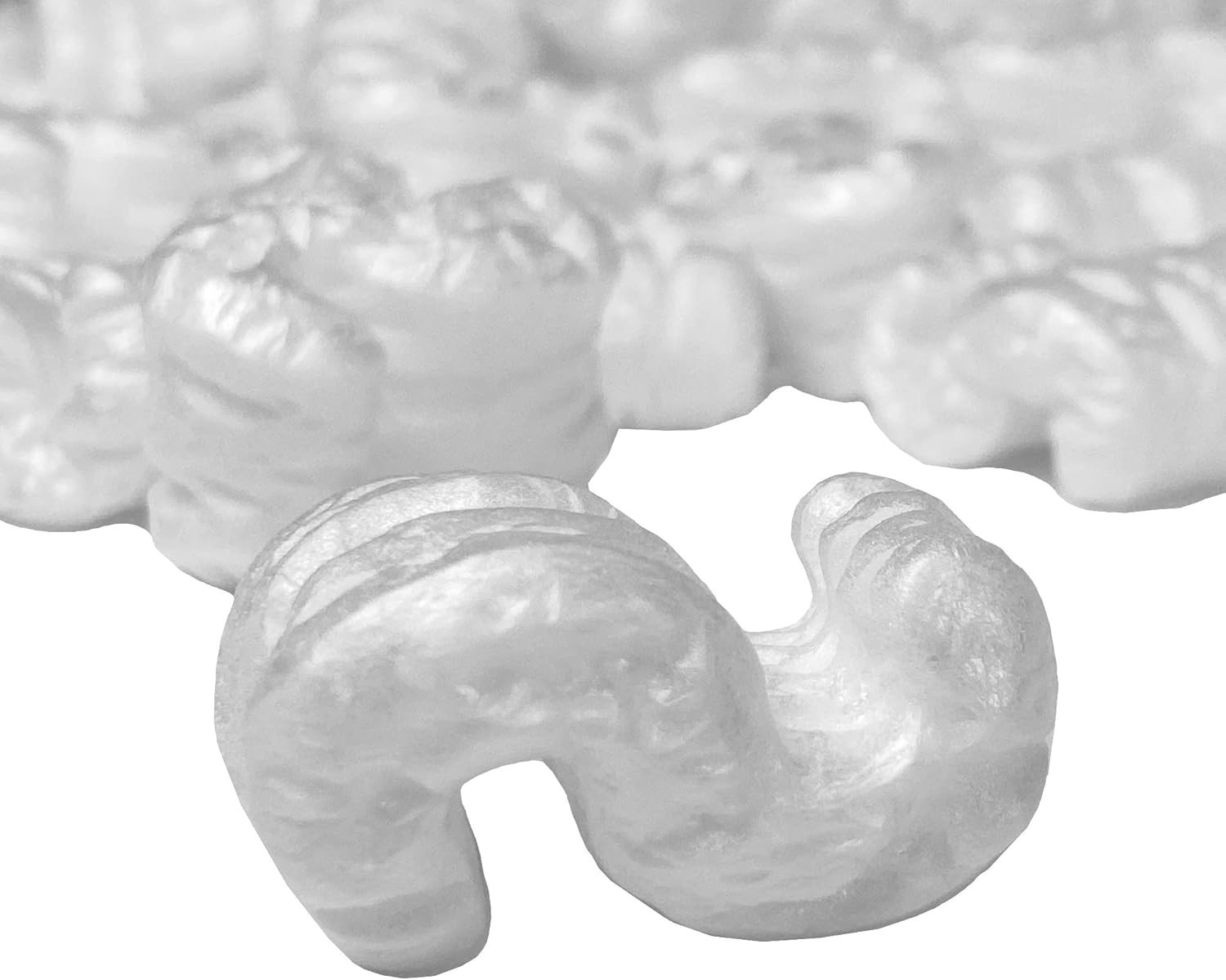UBMOVE Moving Packing Peanuts 3.5 cu. ft. (22.5 Gallons) S-Shaped Popcorn Cus...