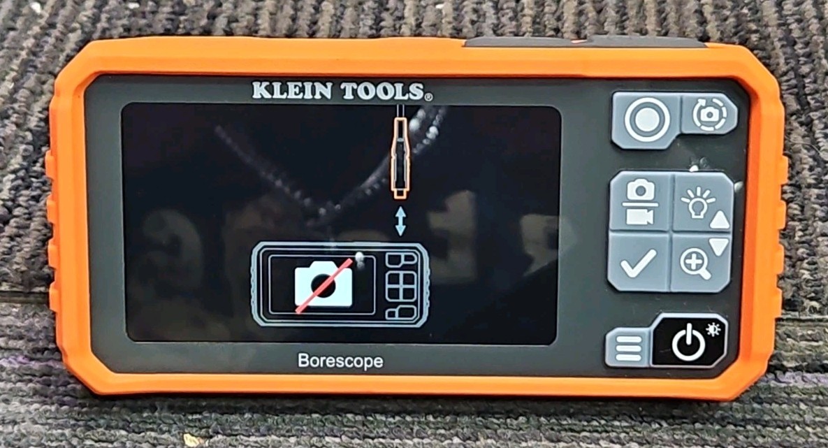 Klein Tools ET17T Utility Borescope with Case