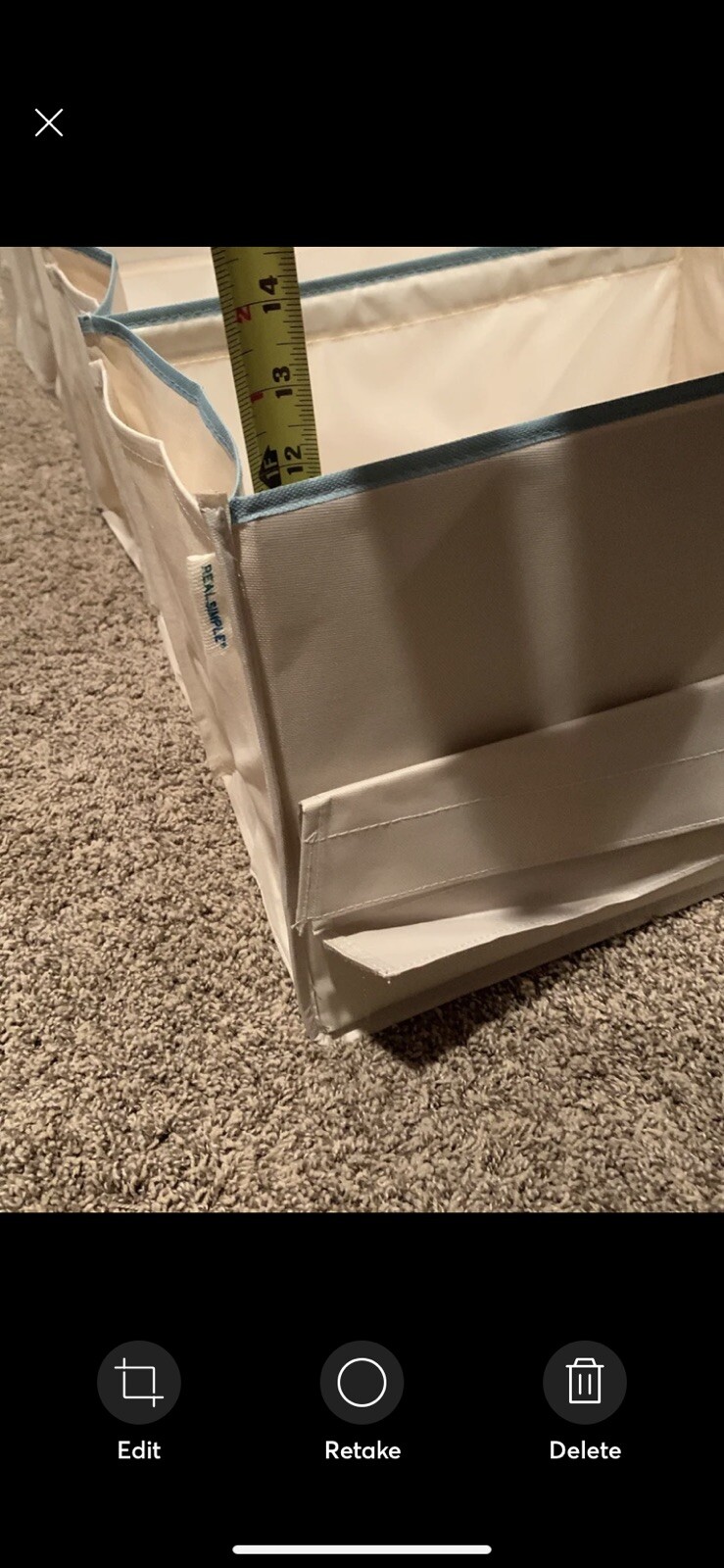 Real Simple Fabric Storage Bins