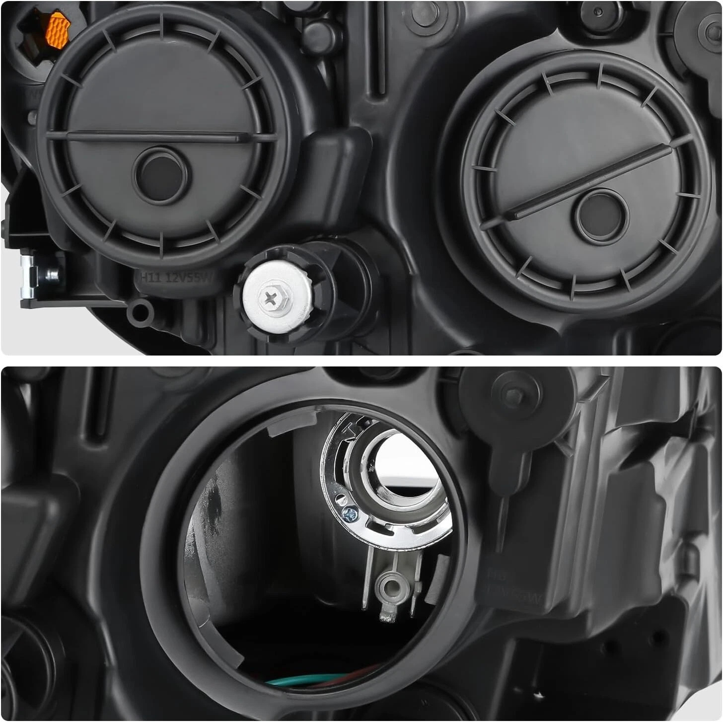 For 2017-2021 Jeep Compass Halogen Headlight With Bulbs Left Driver 55112707AE
