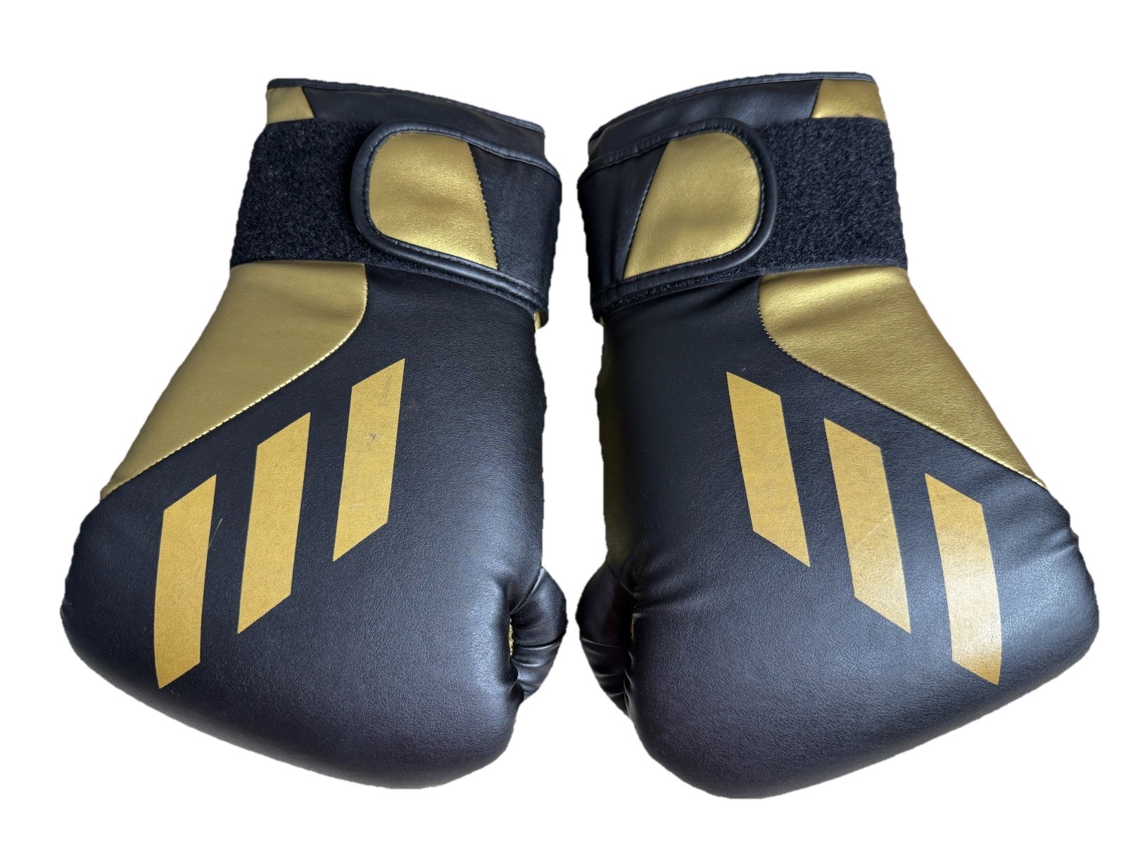 adidas Tilt 350 Black Gold Boxing Gloves 18 oz Training Kickboxing Sparring