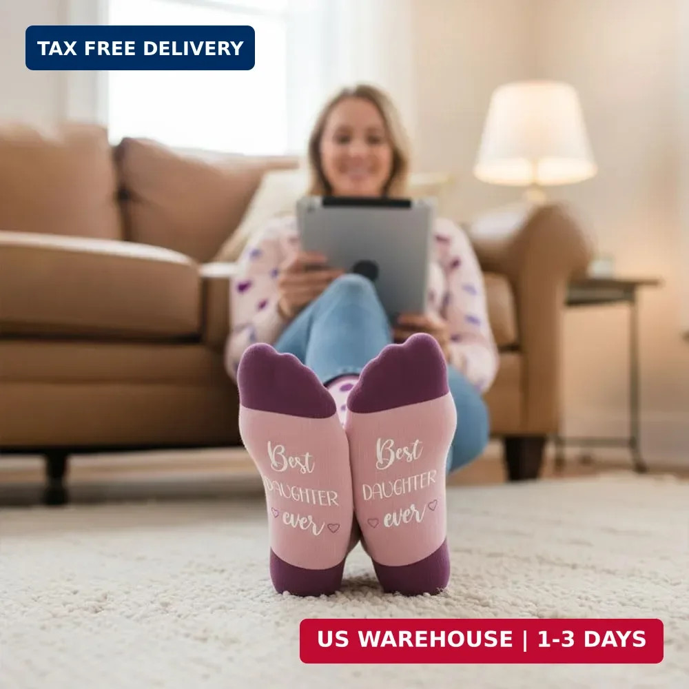 Socks Gifts for Mom Grandma Aunt Daughter Sister Bestie Godmother Godfather Gran