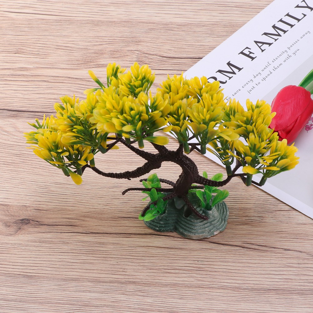 Artificial Aquarium Plants Fish Tank Landscaping Aquatic Planter
