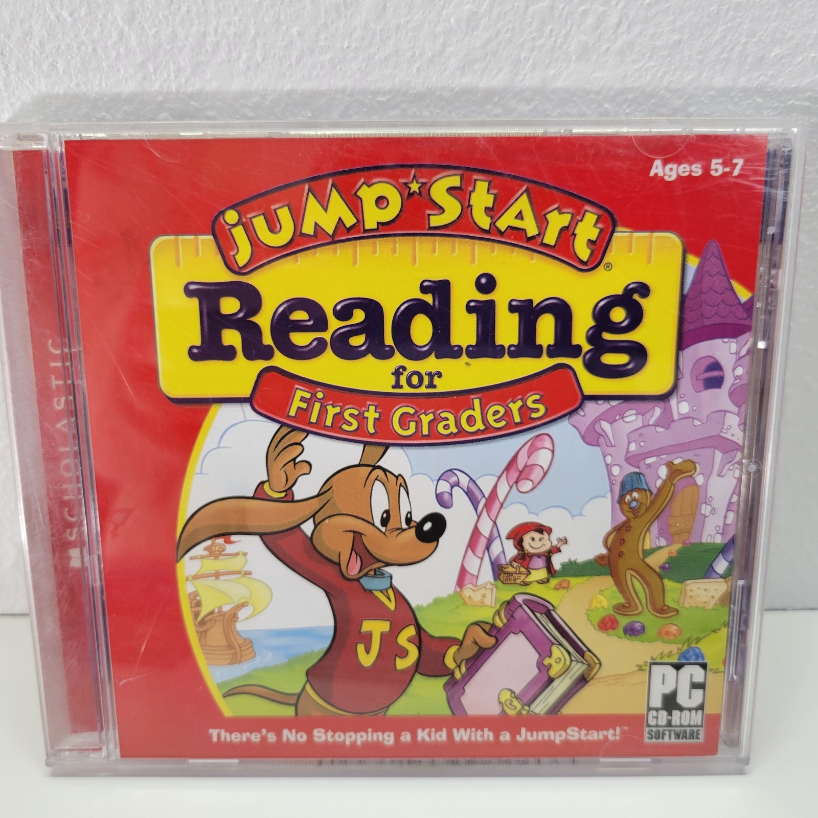 4 JumpStart Reader Rabbit Reading Preschool Kindergarten 1st 2nd Grades CD Rom