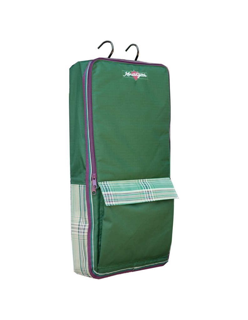 Kensington Tack Bag Bridle Hooks Style 32 X 16 Imperial Jade KLDHBB