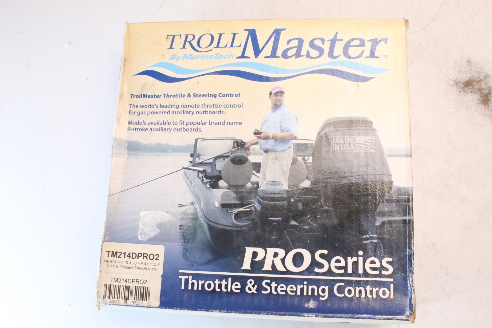 NEW! MarineTech 2011 2012 & UP TrollMaster Throttle & Steering Control 15 20 HP