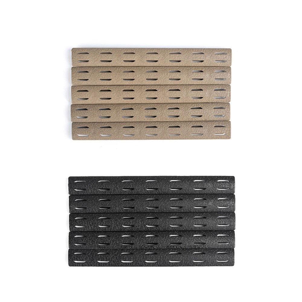 5PCS Rail Protector Rail Covers Panel Kit For Keymod Picatinny Rail