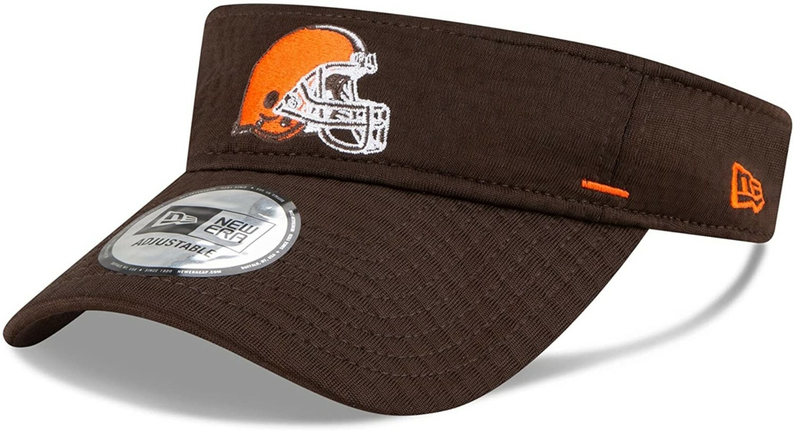 New Era Cleveland Browns Training Visor Adjustable Hat Cap - Brown