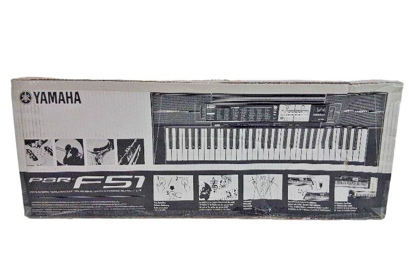 New Yamaha PSR-F51 61-Key Portable Keyboard