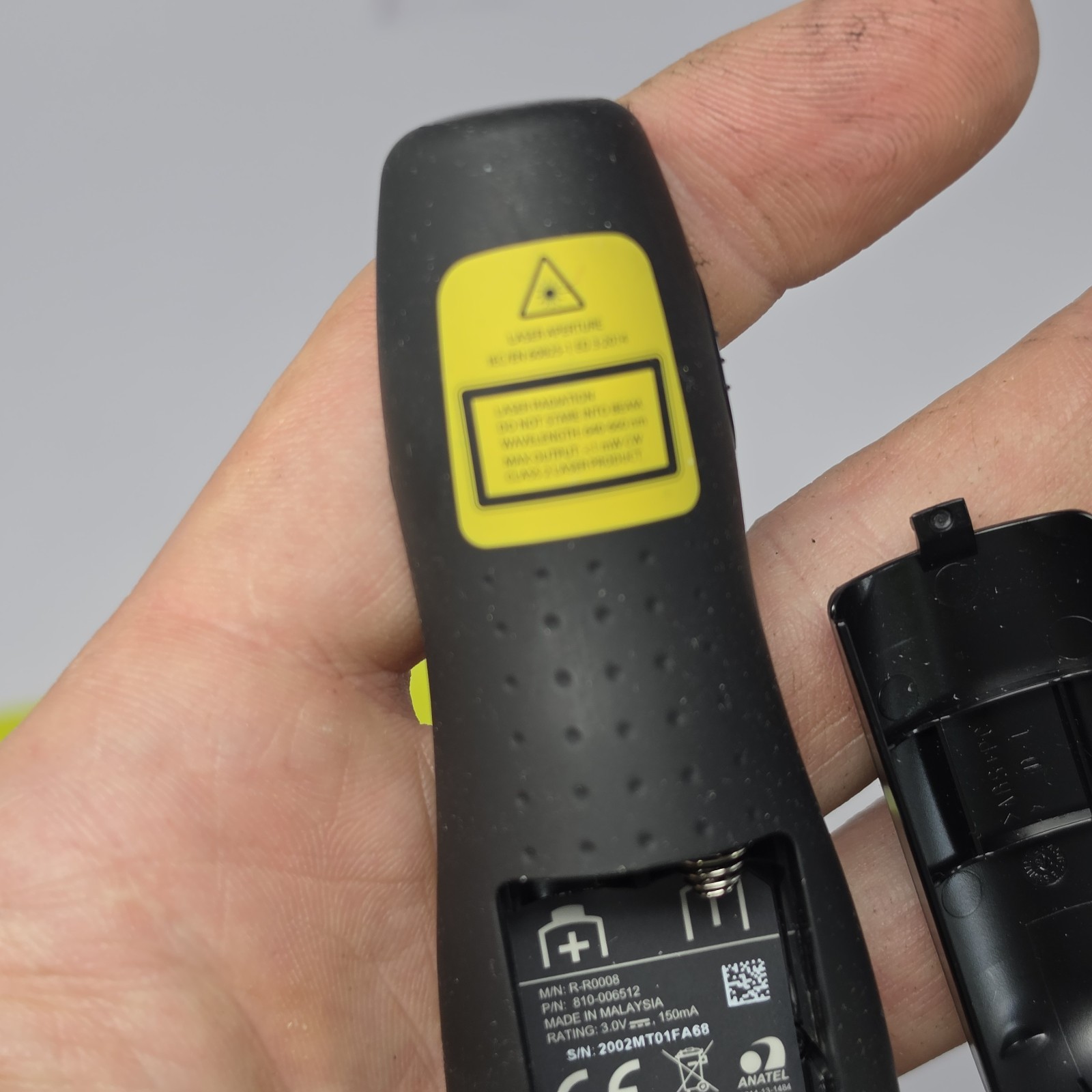 Logitech Laser Presentation Laser Pointer Remote R-R0008 - No Dongle