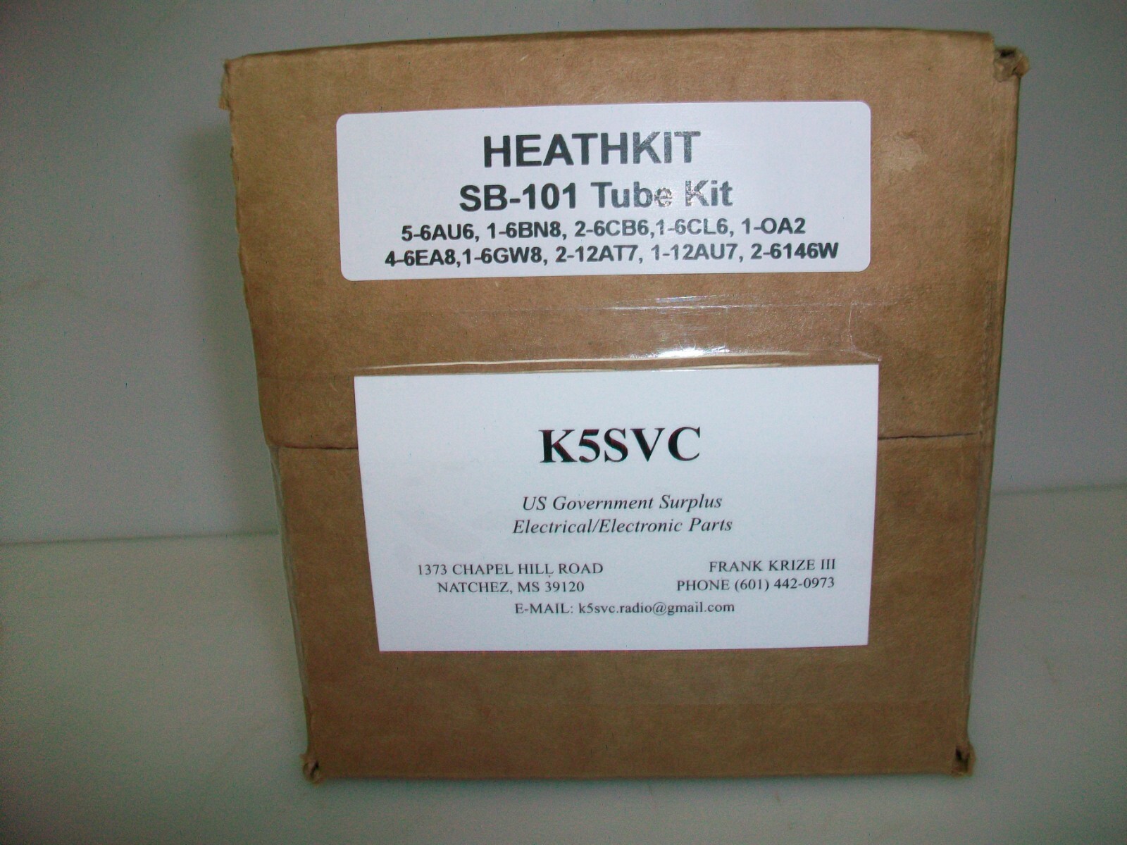 HEATHKIT SB-101 TUBE KIT