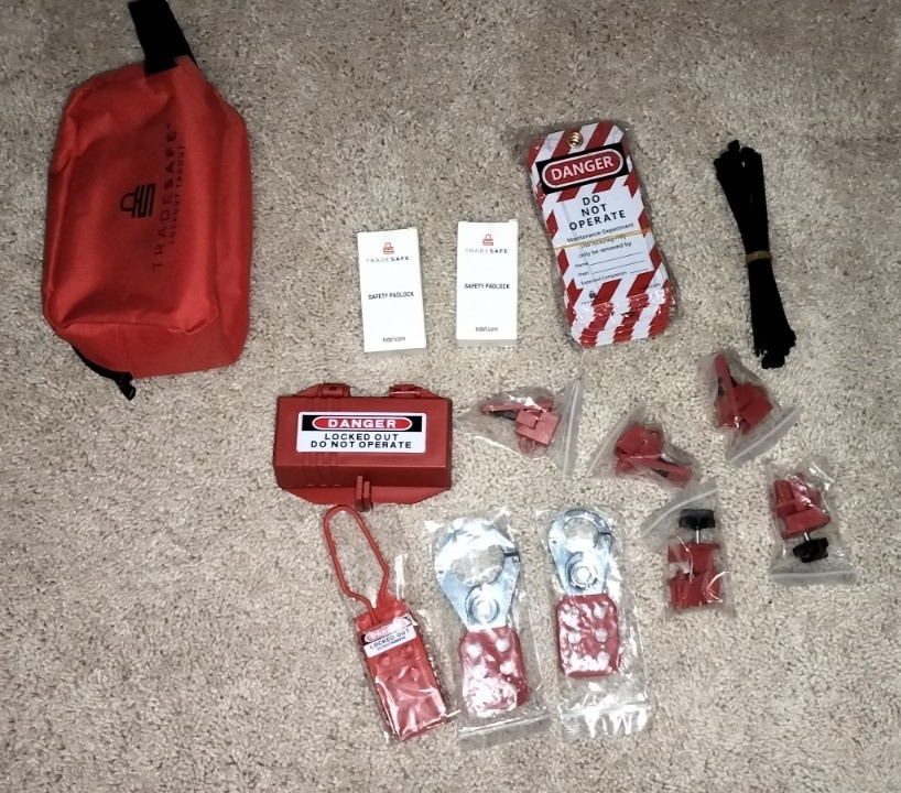 TRADESAFE Electrical Lockout Tagout Kit