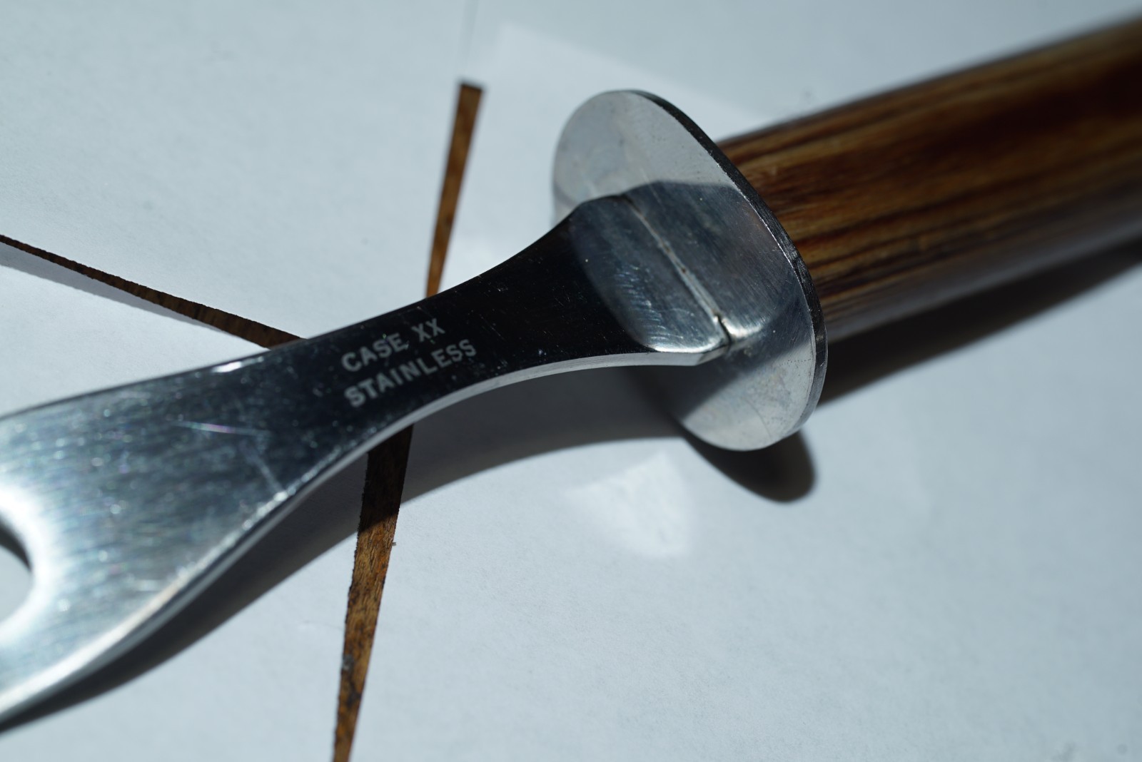 CASE XX Meat Fork Wood Handle U.S.A.