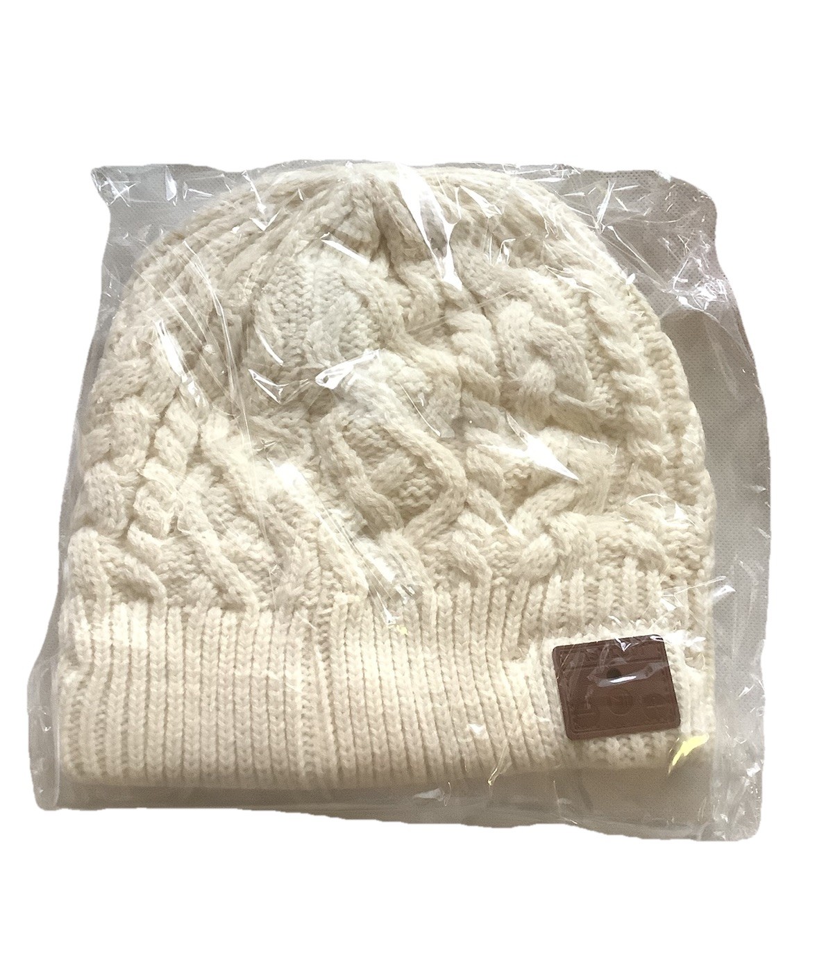 Bluetooth Beanie, Double-Layer Lining Hat Athletic Unisex New