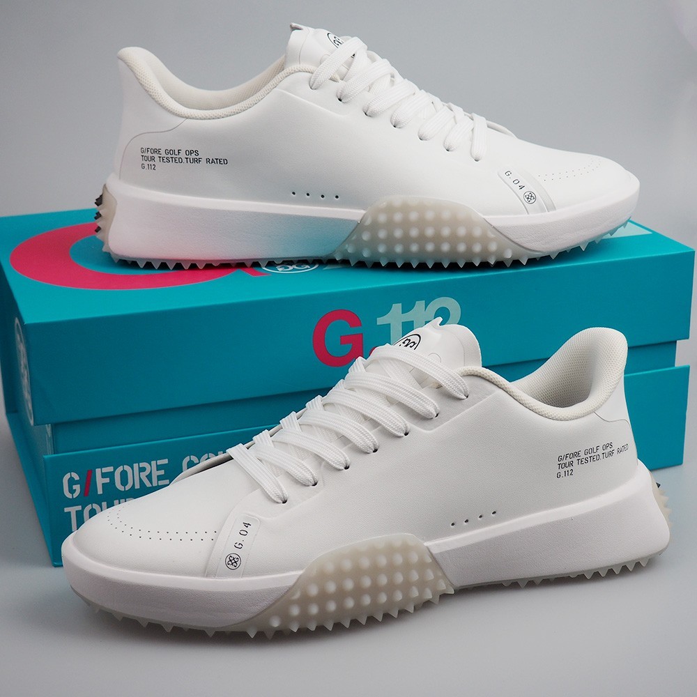 G/FORE G.112 Golf Shoes - Snow/Nimbus - Men's US Size 10/11/12 - New