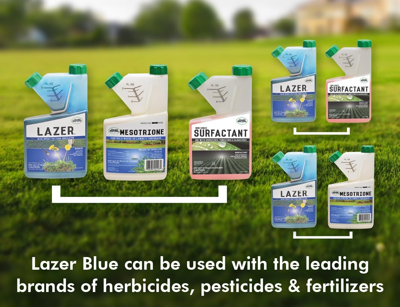 Visual Guide Spray Pattern Indicator for Accurate Weed Treatment Applications