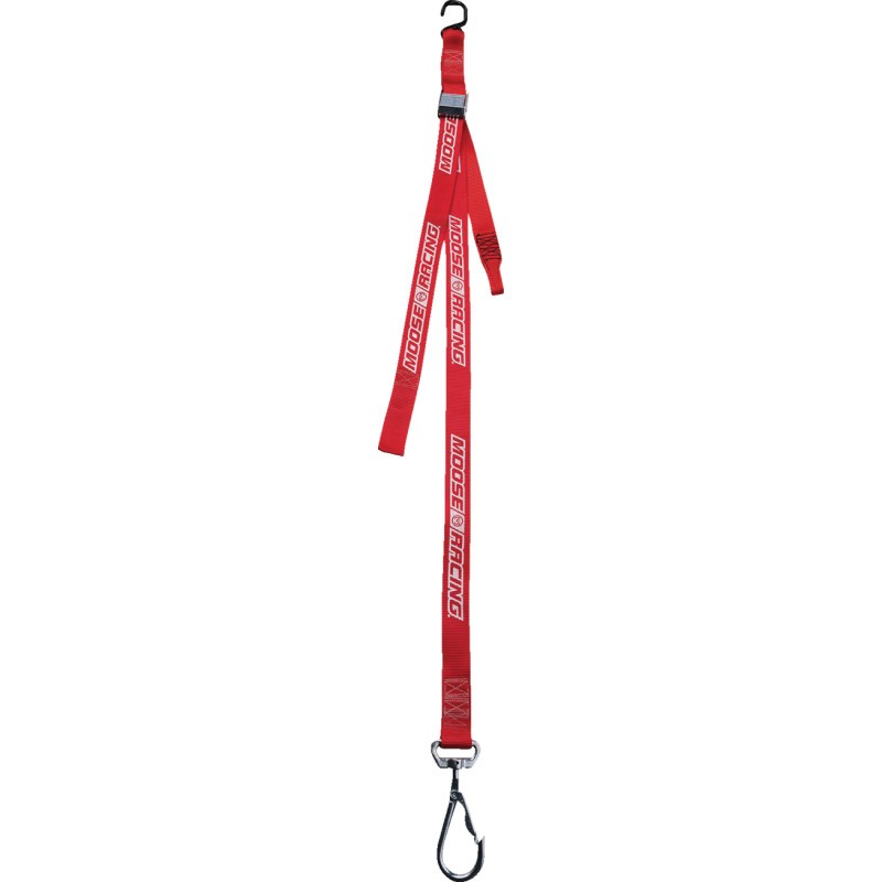 Moose Offroad 3920-0528 Tie-Downs with Swivel Hook -Red