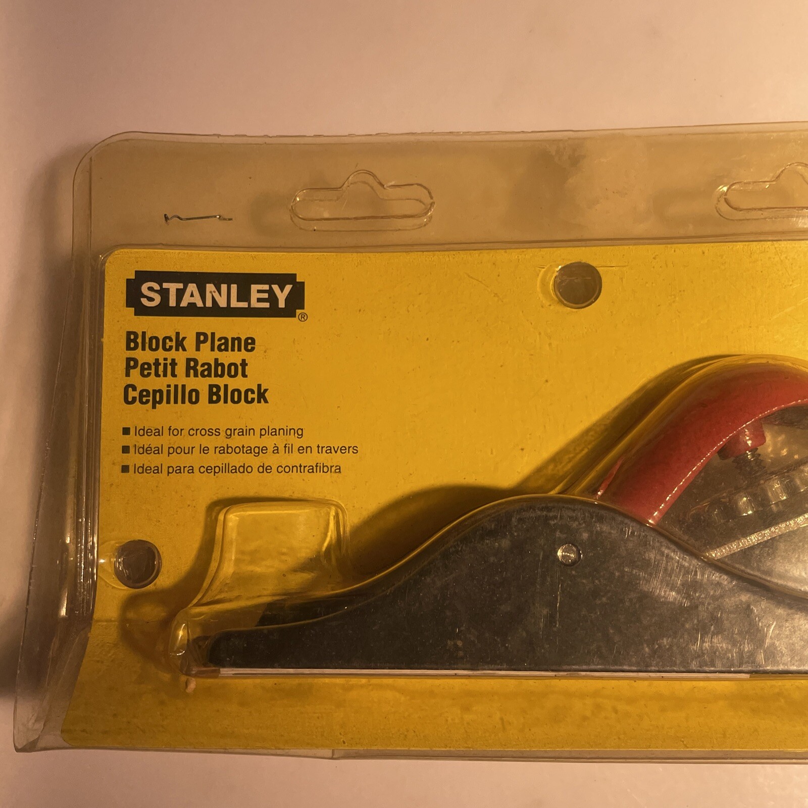 Stanley 1994 Block Plane 12-253 Brand New Solid Cast Iron Base/Level