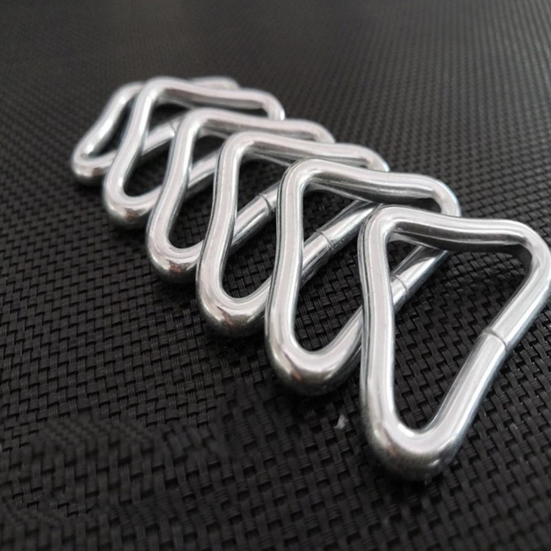 Triangular Rings Triangular Buckles Stainless Steel Buckles Rings Eyelet Rings