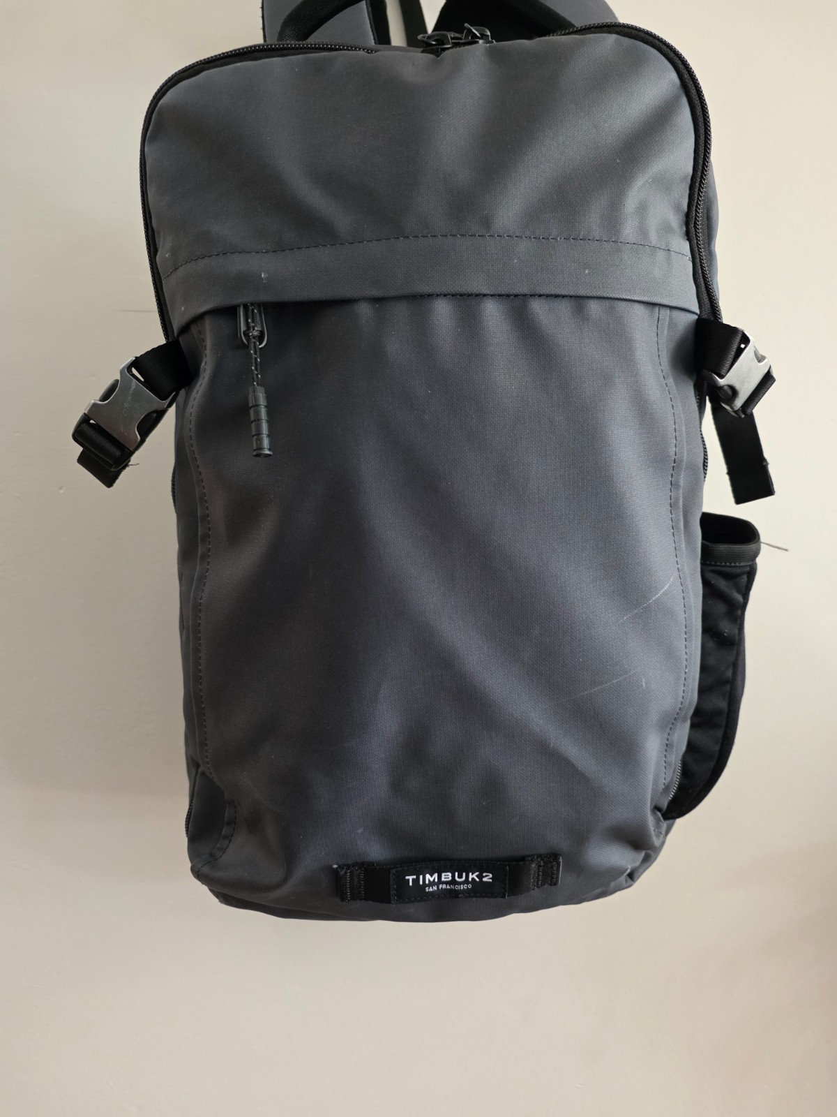 ​Timbuk2 The Division 1849-3 Laptop Backpack Grey Commuter Work Bag Messenger 🎒
