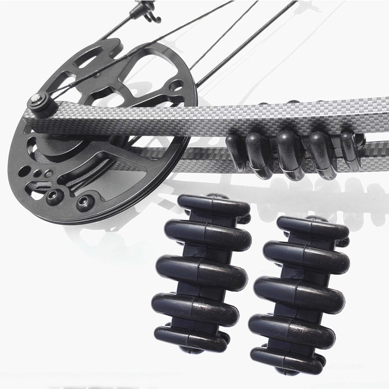 Bow Shock Absorber Stabilizer 2x Compound Silencer Dampener Rubber Hot