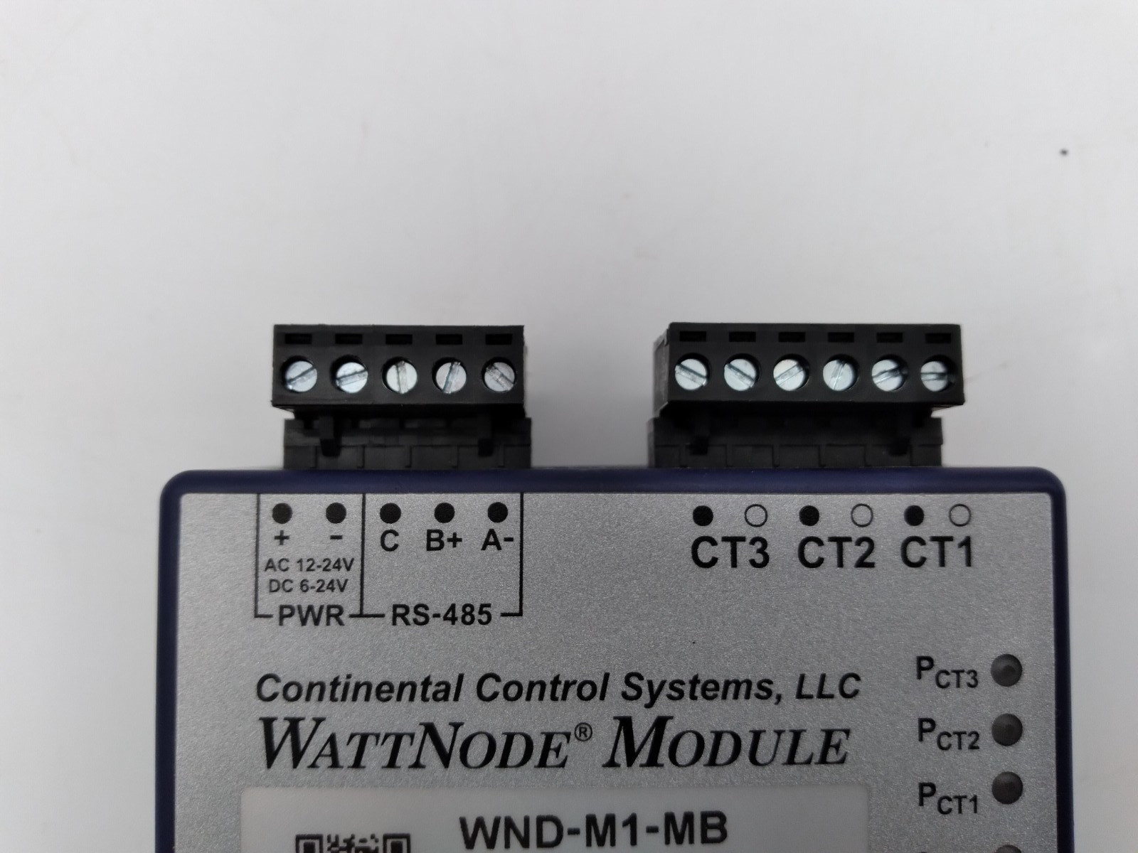 CONTINENTAL CONTROL SYSTEMS WattNode Module WND-M1-MB / WNDM1MB