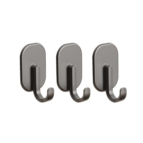 Cubit Co. 3-Pack Magnetic Hooks - No Drill Space Saving Hooks for Kitchen, Ba...