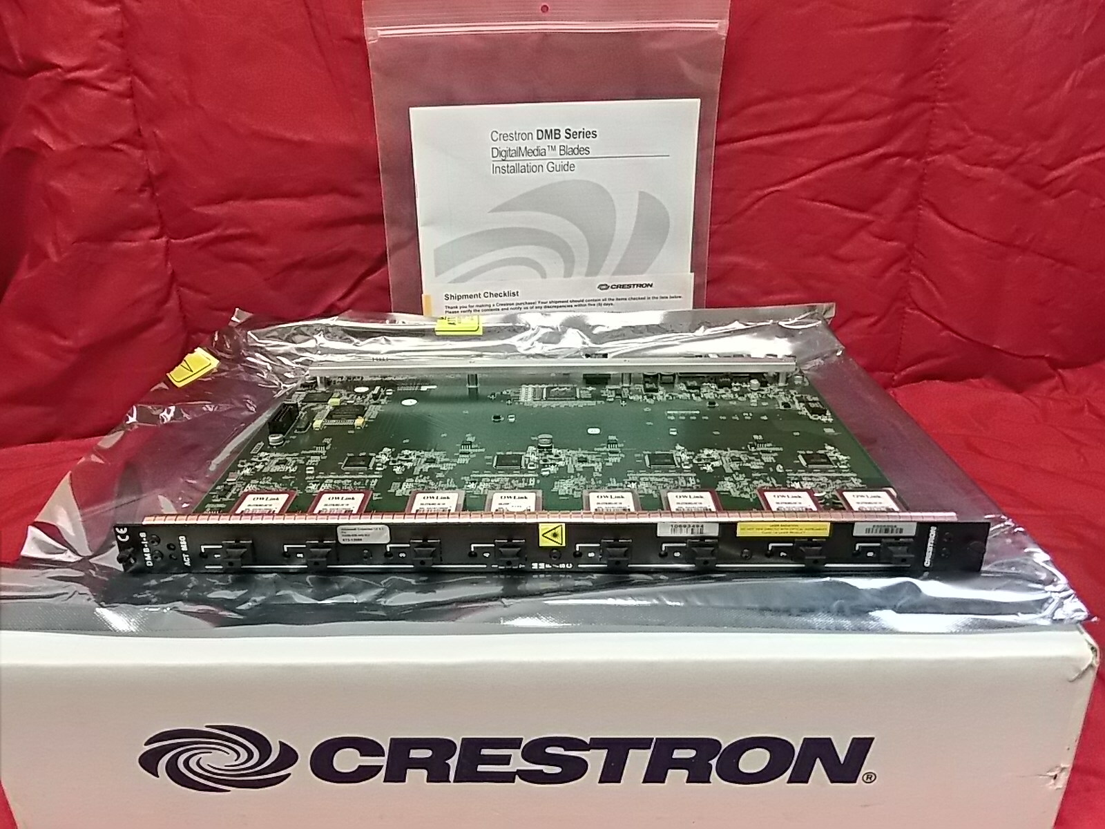 Crestron DMB-I-S DM 8G HD Optical Video Input Blade for DigitalMedia