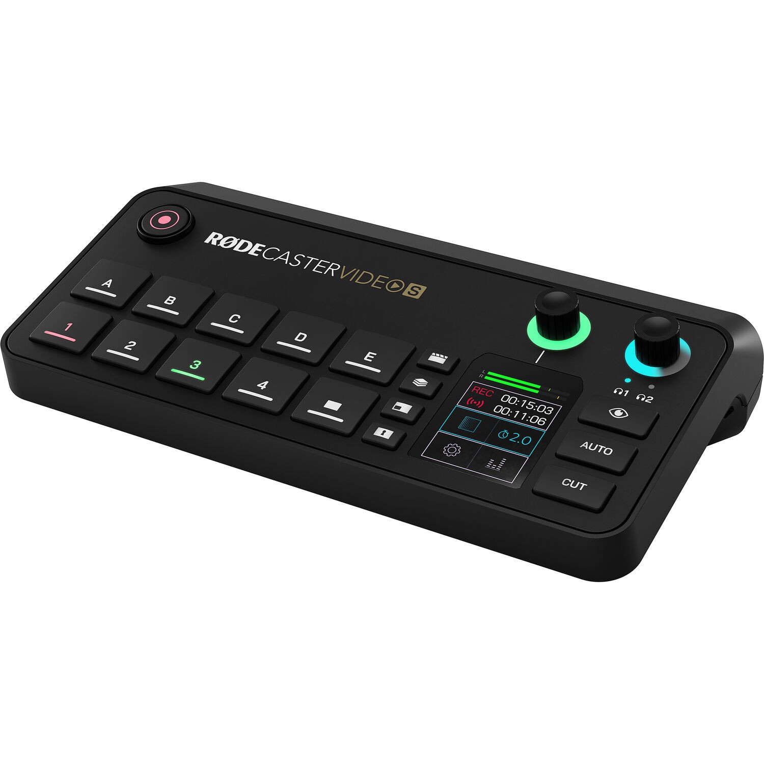 RODECaster Video S All-in-One Video Console (RCV-S) + 2x Podcast Mic Pack + More