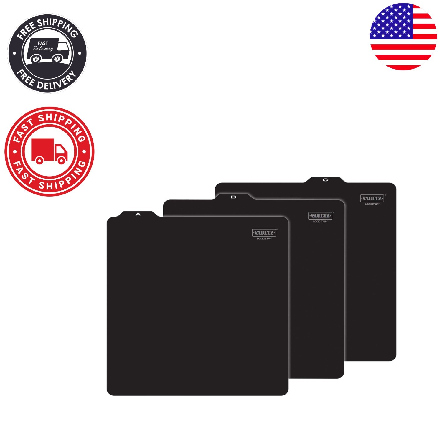 Alphabetical Vinyl Record Dividers - 26 Card Stock File Guides for Easy Access