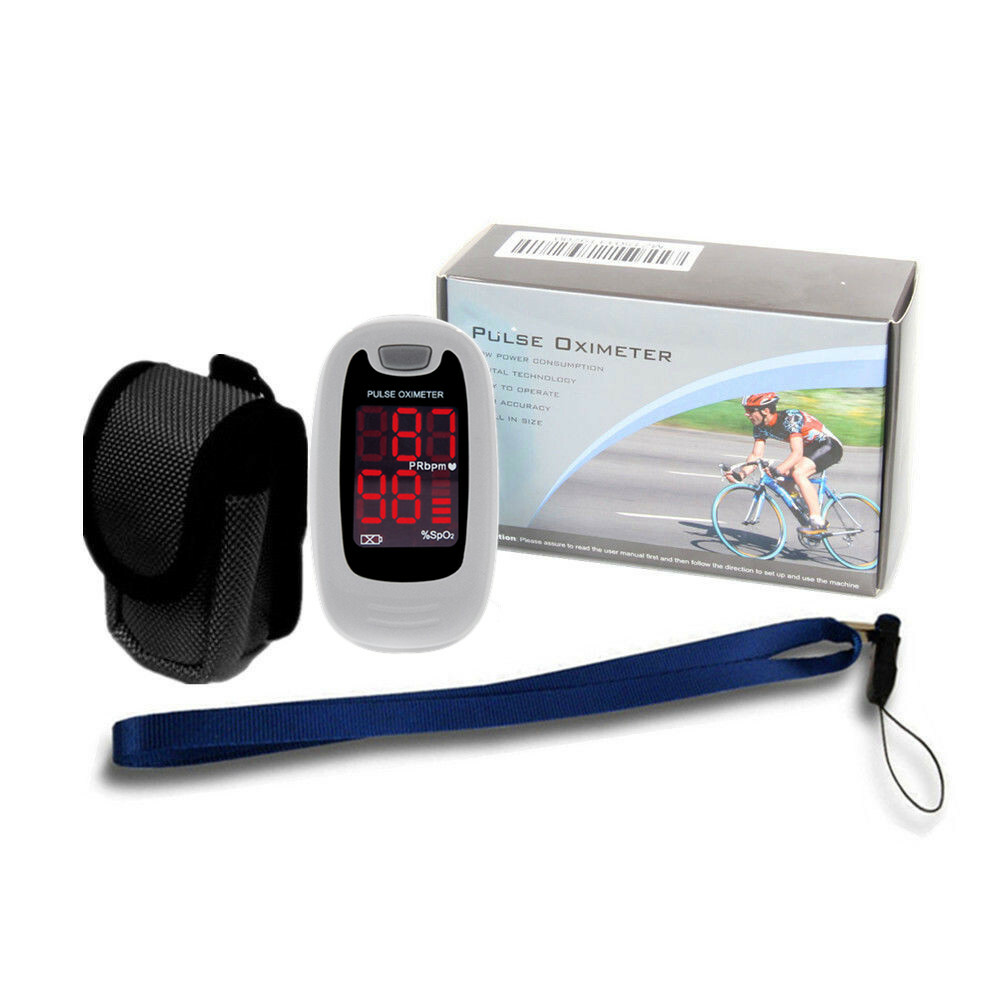 US Seller Pulse Oximeter Finger Blood Oxygen Monitor SpO2 PR Heart Rate Oxímetro