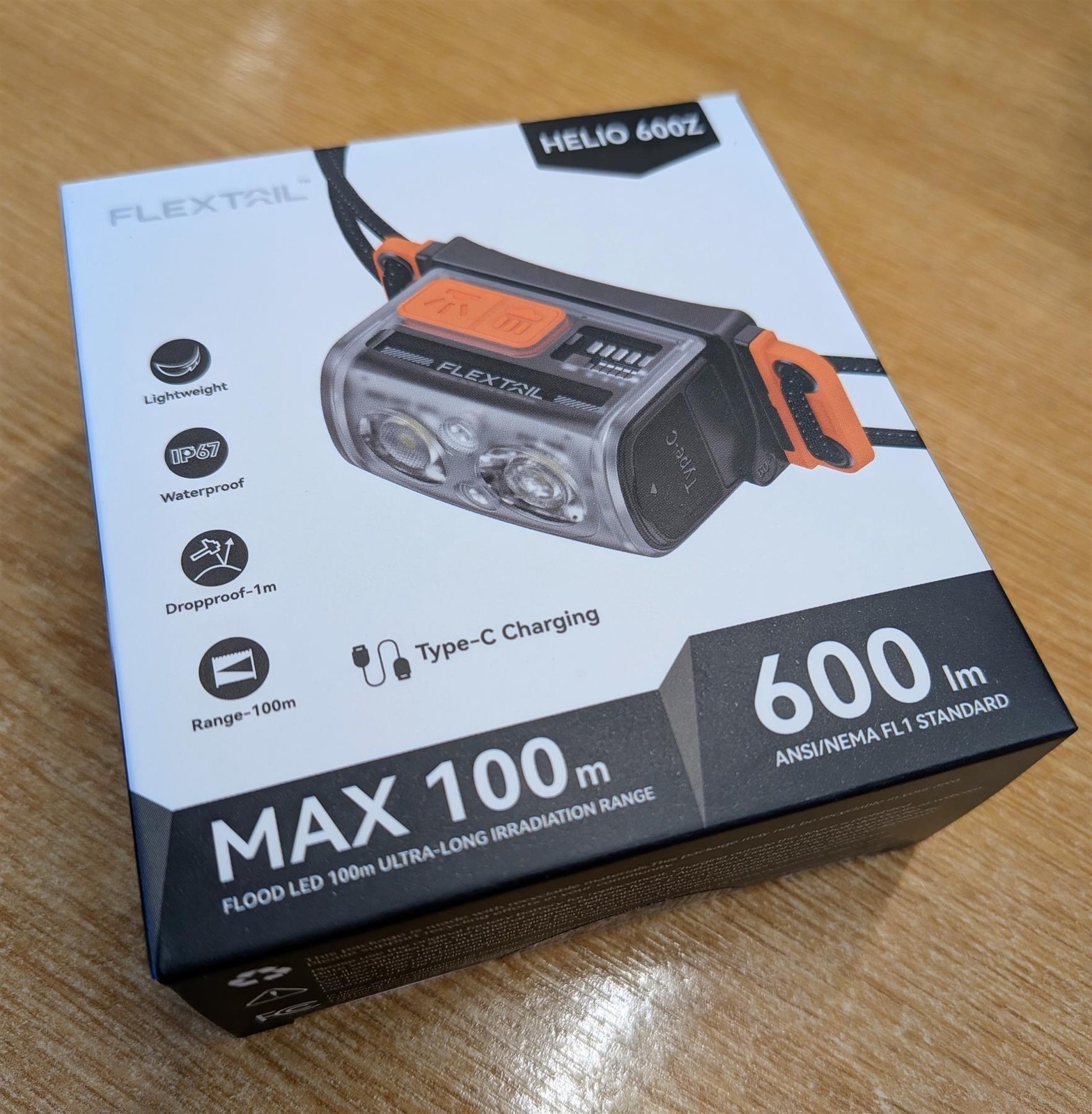 Flextail Tiny Helio Headtorch 600 Lumens / Lighting / Fishing