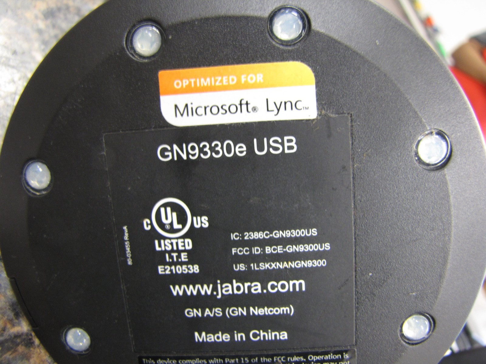 Jabra GN9330e Cordless Headset & GN9330 & GN Netcom Gn9350 Headset Base
