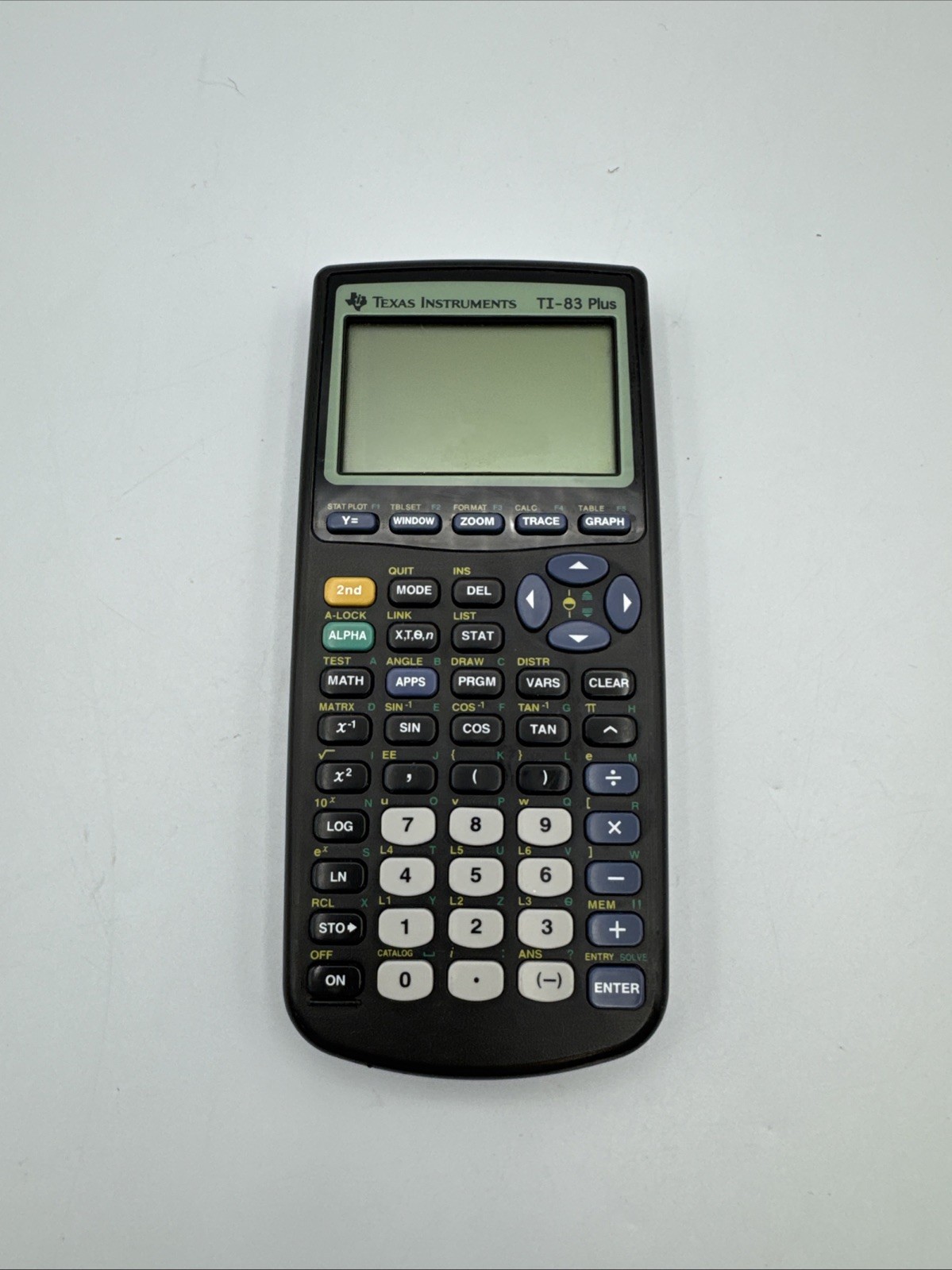 Texas Instruments TI-83 Plus Graphing Calculator Tested And Working Read