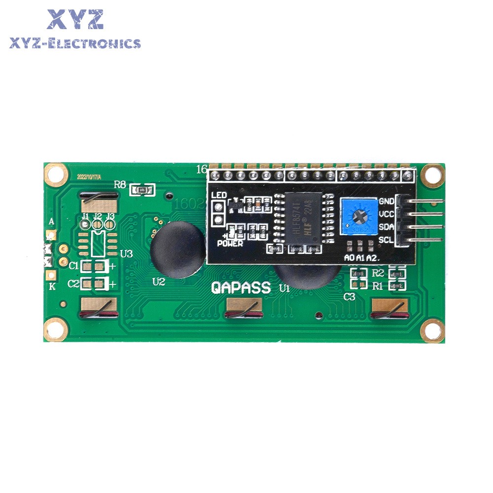 1/2/5/10PCS IIC/I2C/TWI/SP​​I Serial Interface1602 16X2 LCD Module Display Blue