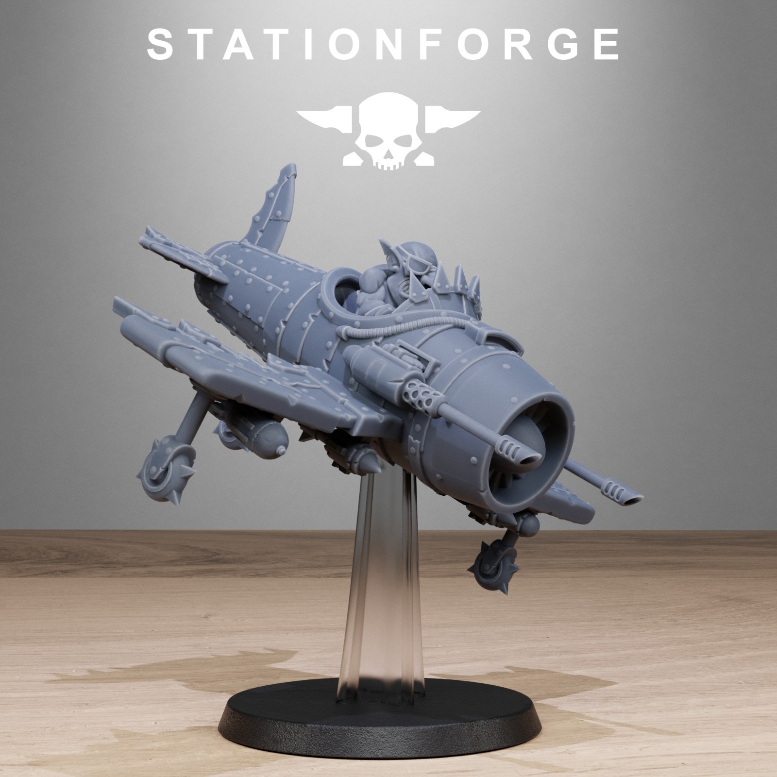Orkaz Goblin Attack Planes from Station Forge 32mm