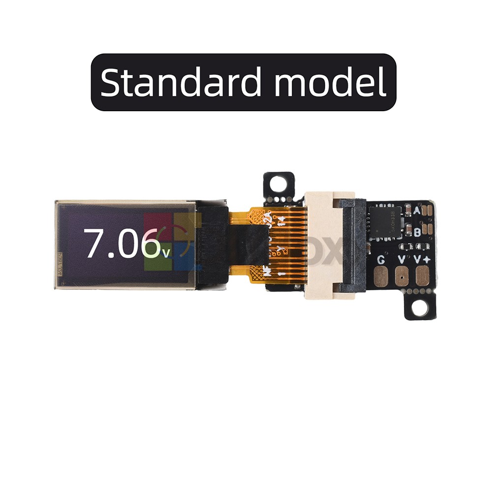 DC 0-30V Ultra Thin Mini OLED Digital Voltmeter 12Bit ADC High Precision Voltage