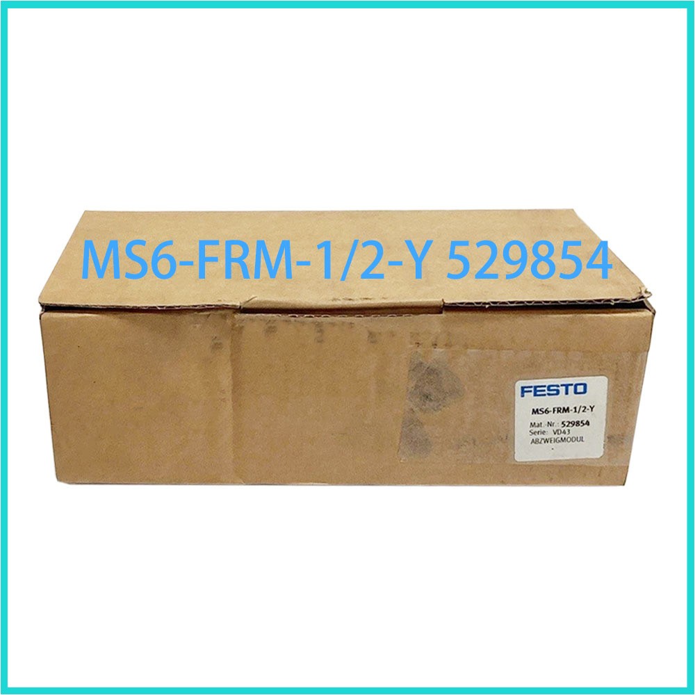 Brand new Festo MS6-FRM-1/2-Y 529854 MS6-FRM-1/2 529853 Pneumatic Branch
