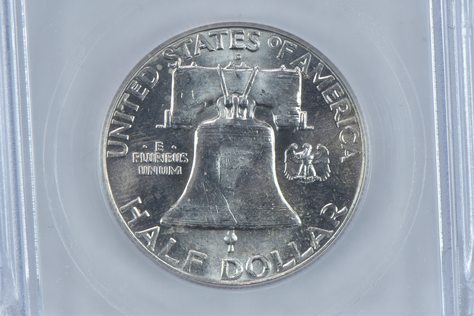 1957-D Franklin Half Dollar MS64 FBL ICG