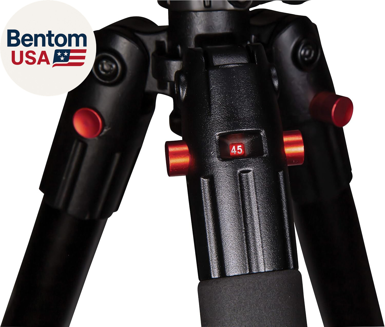 Deathgrip Aluminum Tripod with Durable Frame, Lightweight, Stable Design, Bubble
