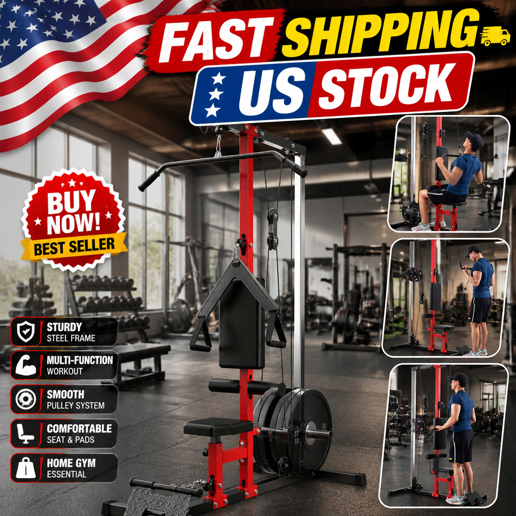 LAT Pull Down Machines, Multi-Functional Cable Machine with High and Low Pulley