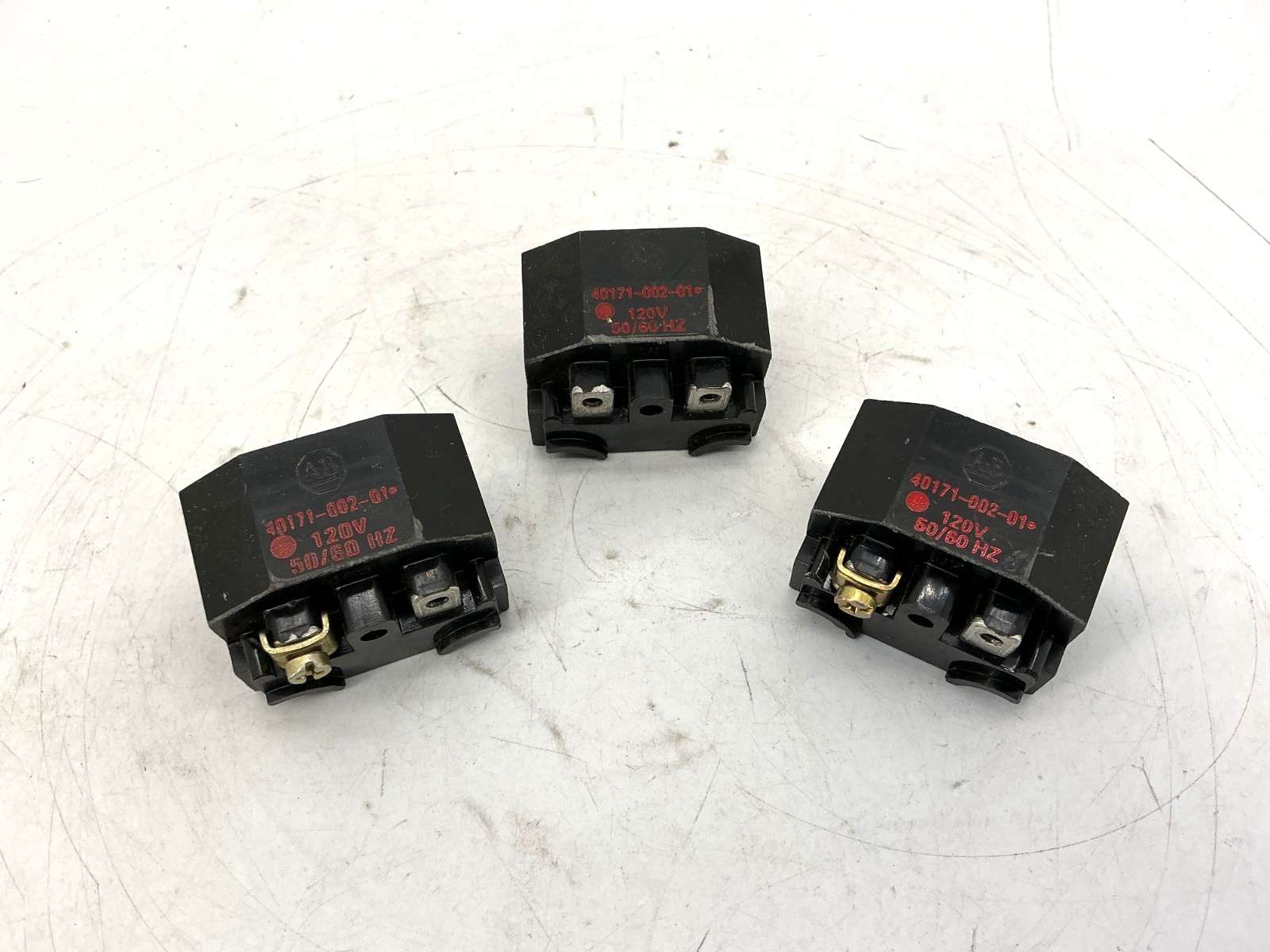 Lot of 3 Allen Bradley 40171-002-01 XFMR Module Transformer 120V 50/0HZ