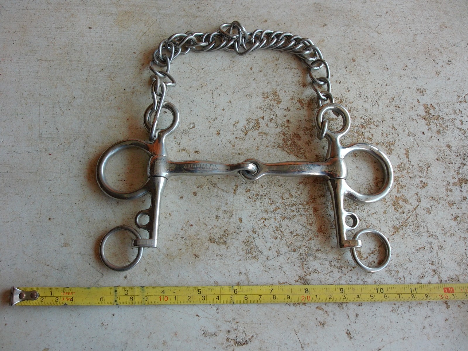 Vintage Horse Bit Tackle Partrade  Looks Unused Lot 26-23-CH-E