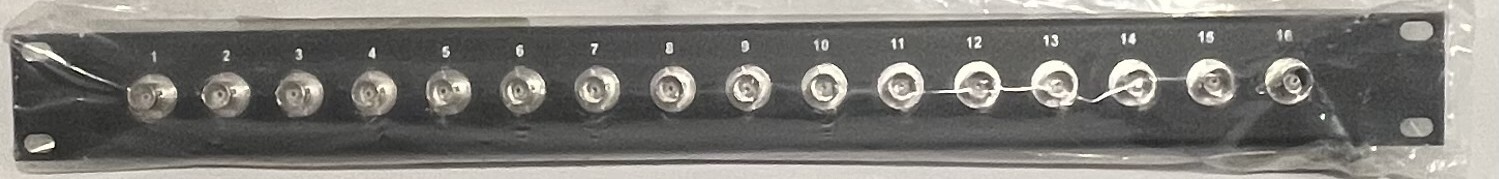 16 BNC Rackmount Panel
