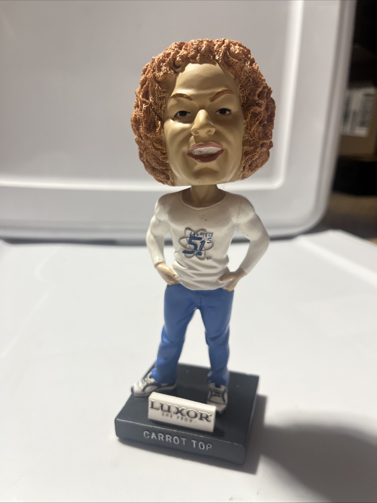 Carrot Top Bobblehead Las Vegas 51’s Luxor (RARE)