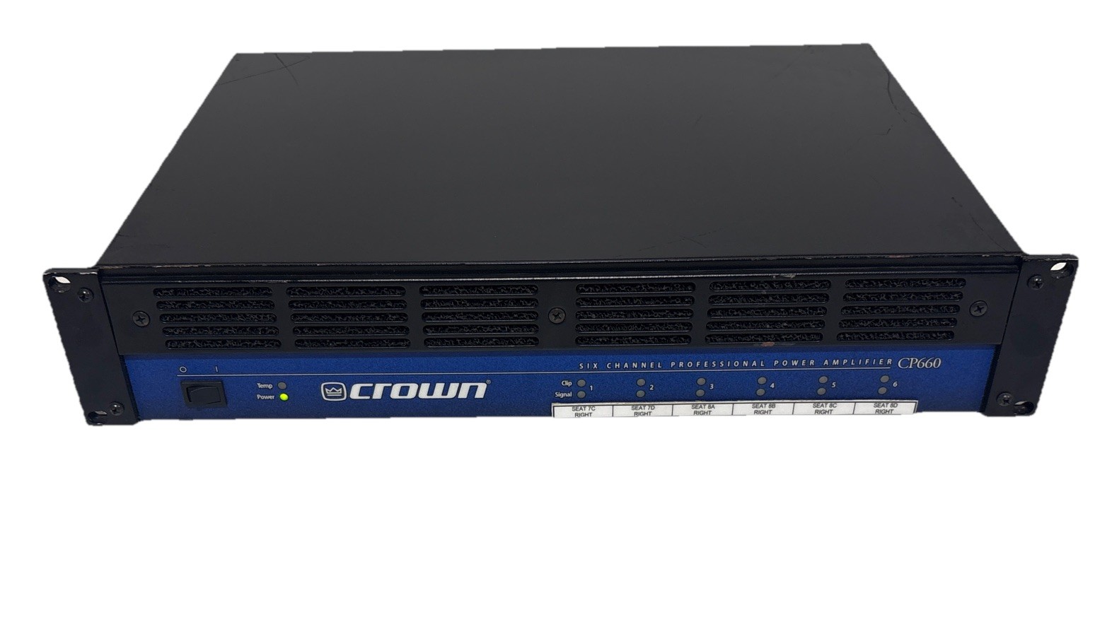 Crown CP660 Professional Power Amplifier 600W 2-Channel Rack Amp