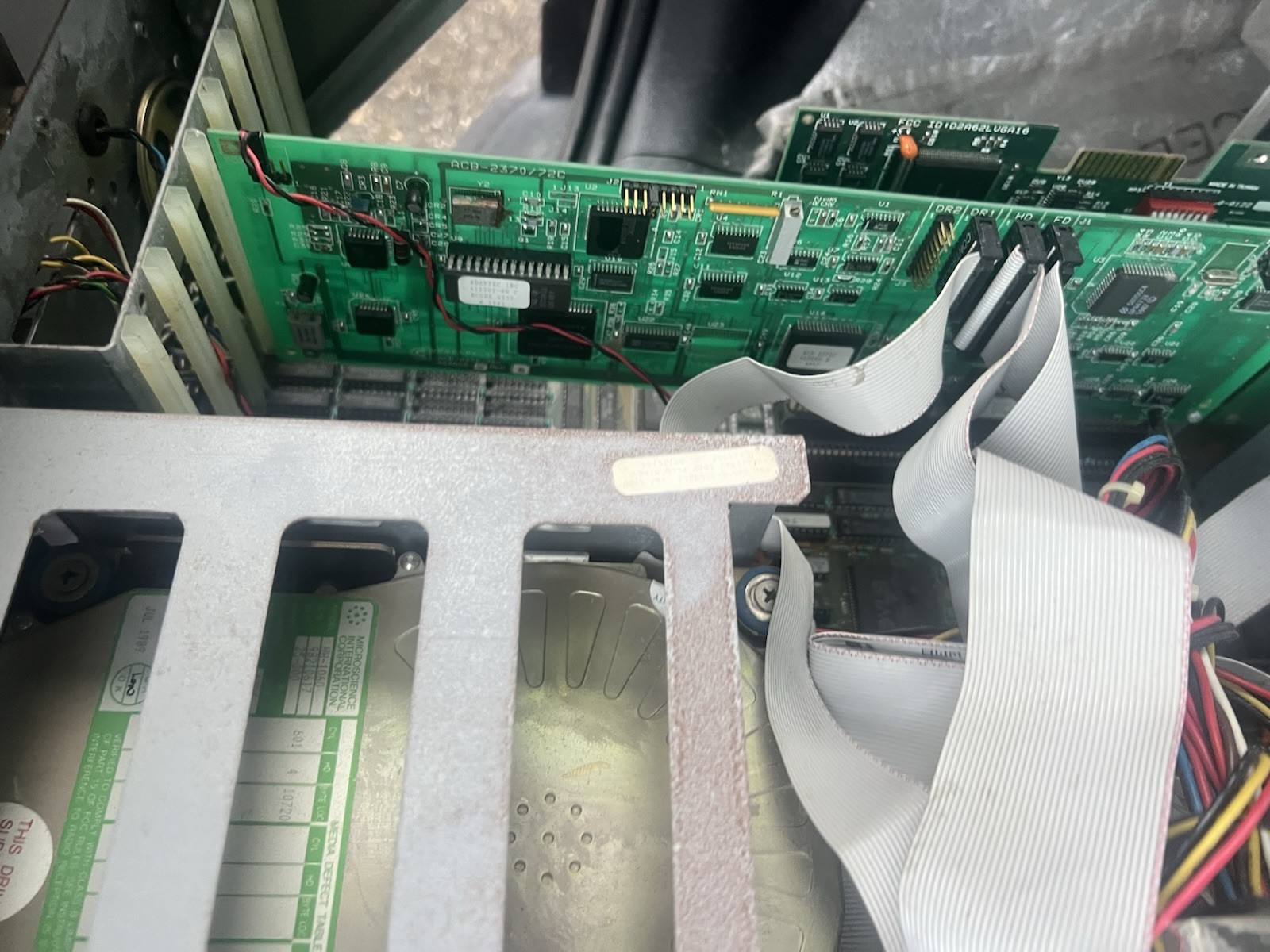 Vintage Northgate computer CPU Shell components floppy as is untested