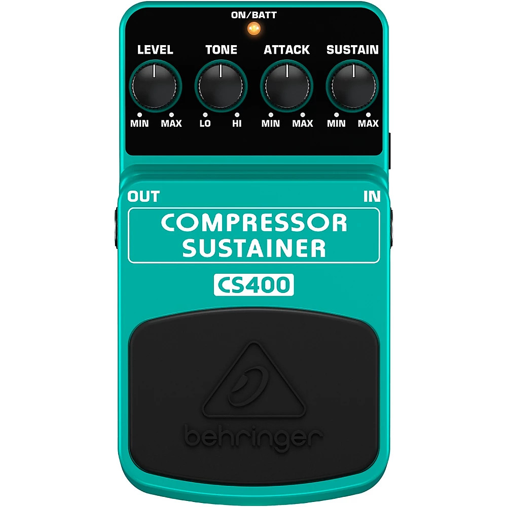 Behringer CS400 Compressor/Sustainer Guitar Effects Pedal