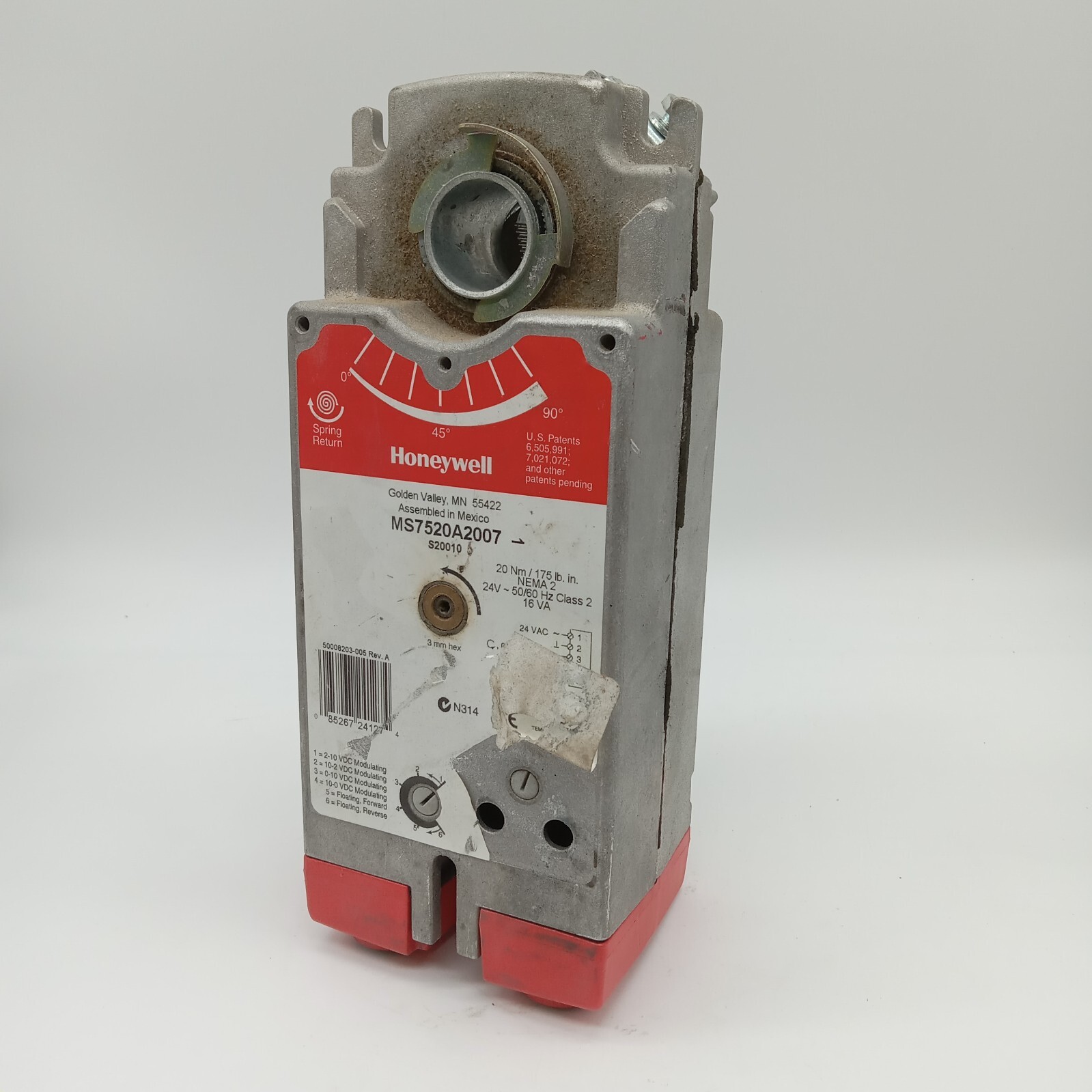 Honeywell MS7520A2007 Damper Actuator